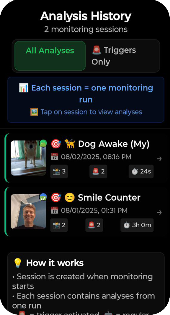 Reports Screen